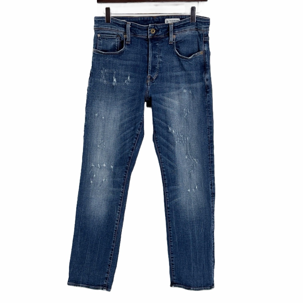 G-Star Raw Restored Denim 3301 Straight Leg Jeans - Size 31